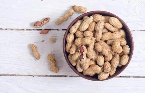 Peanuts in shells Stock Photos