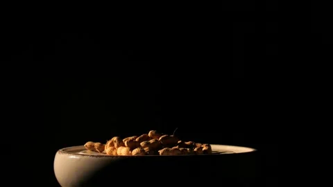 Peanuts spinning Stock Footage 263741961