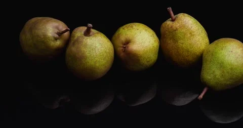 Pear 4K Dolly Video Stock Footage 205546193