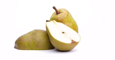 Pear 4K turn video Stock Footage 198800591