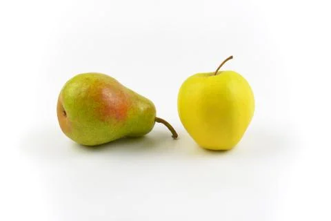 Pear and apple Foto stock