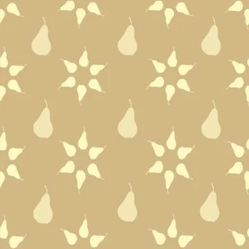 Pear background Stock-Illustration