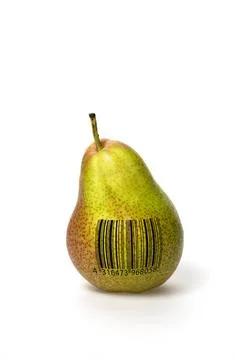 Pear with barcode Pear with barcode Copyright: xZoonar.com/BorisxZerwannx ... Stock-Fotos
