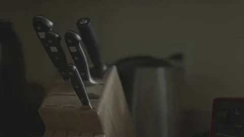 Pear Being Cut Super Slow Mo Видео 85040260