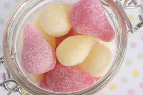 Pear drops Stock Photos