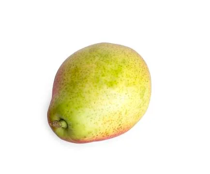 Pear fruit an isolated on white background Stock Photos