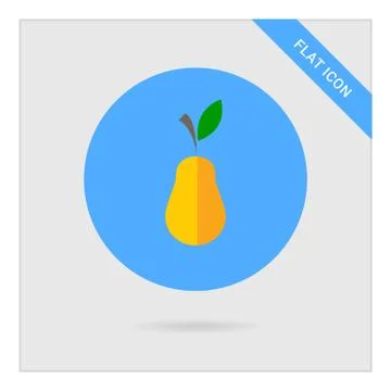 Pear icon Stock-Illustration