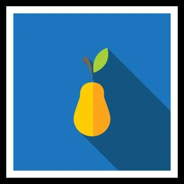 Pear icon 스톡 일러스트