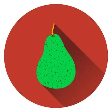 Pear icon Stock Illustration