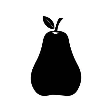 Pear icon vector illustration Stock Illustration