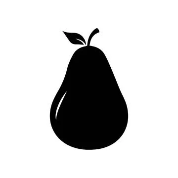 Pear icon vector illustration Stock Illustration