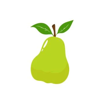 Pear icon vector illustration Stock Illustration
