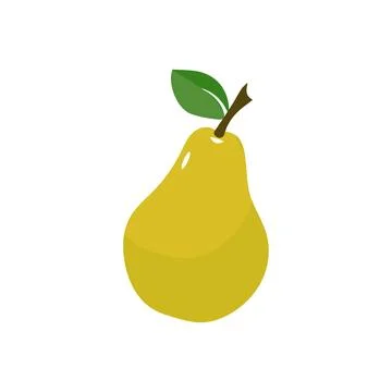 Pear icon vector illustration Stock Illustration