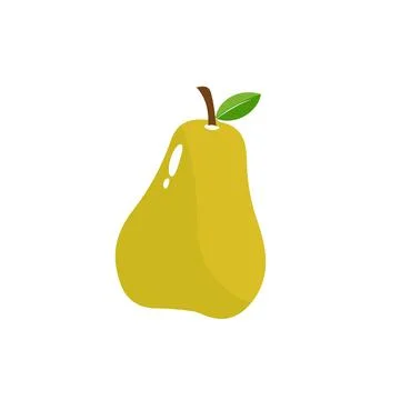 Pear icon vector illustration Stock Illustration