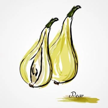 Pear Stock Illustration