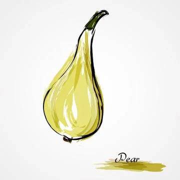 Pear Stock Illustration