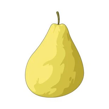 Pear illustration Stock Illustration