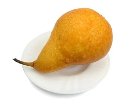 Pear, isolated Stock Photos