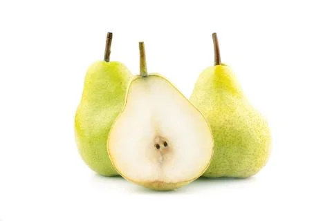 Pear isolated on white background Stock Photos