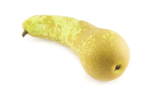 Pear  isolated on white Stock Photos
