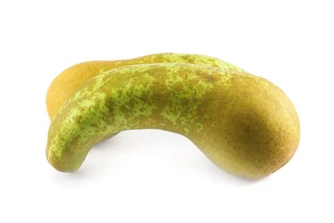 Pear  isolated on white Stock Photos