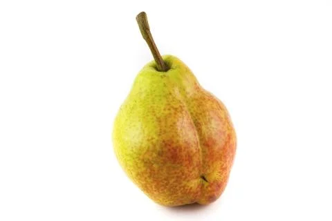 Pear  isolated on white Stock Photos