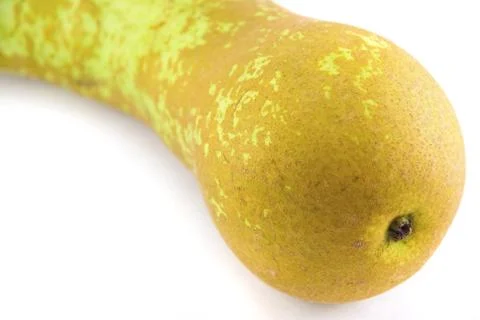 Pear  isolated on white Stock Photos