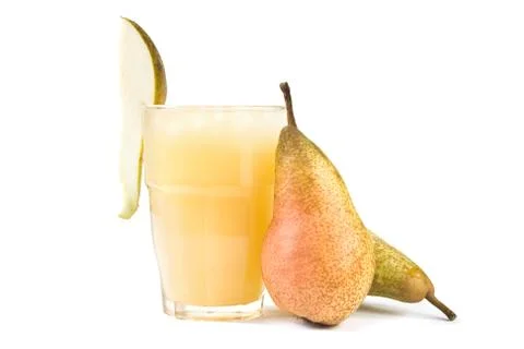 Pear juice Stock Photos