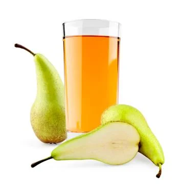Pear juice Stock-Fotos