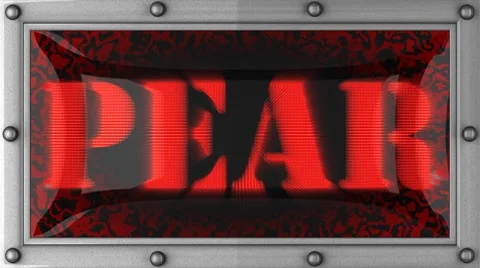 Pear on led Stockbeeldmateriaal 8758827