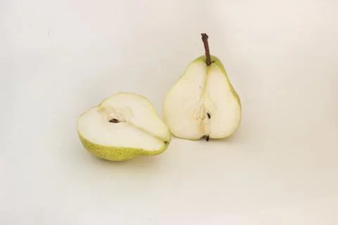 Pear on a light background Stock Photos