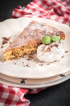 Pear pie Stock Photos