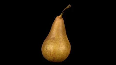 Pear Rotating Stock Footage 123920096
