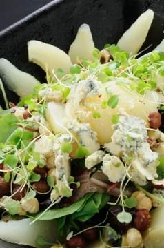 Pear Salad Stock Photos