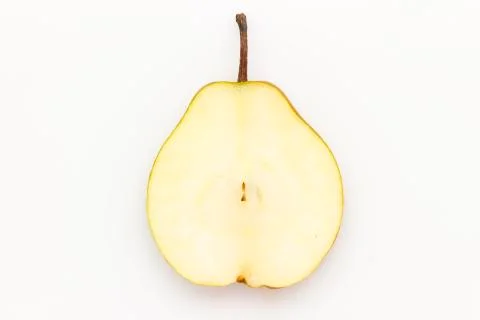 Pear silhouette Stock Photos