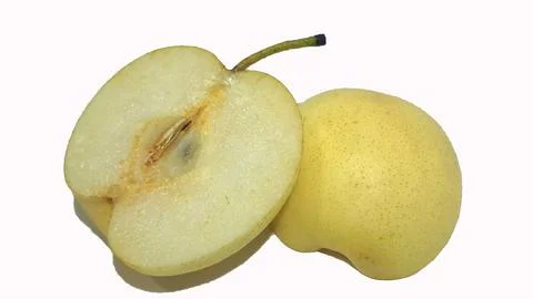 Pear slice Stock Photos