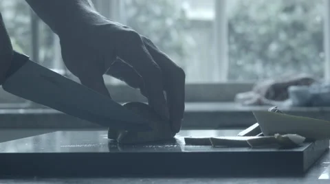 Pear Slicing Stock-Footage 65341977