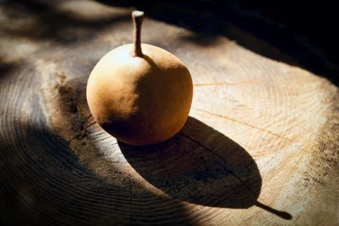 Pear on a stump Stock Photos