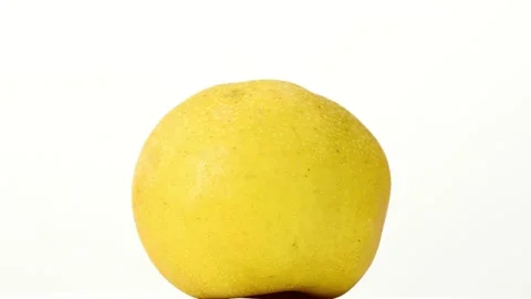 The pear on white background Stock Footage 92601540