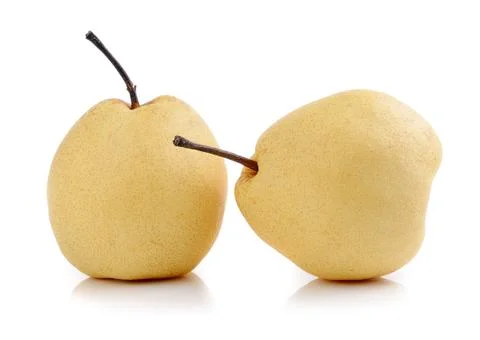 Pear on white background Stock Photos