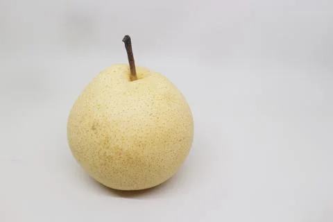 Pear on a White Background Stock-Fotos