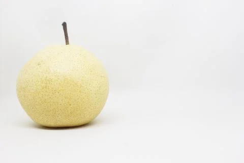Pear on a White Background Stock-Fotos