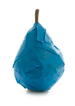 Pear wrapped Stock Photos