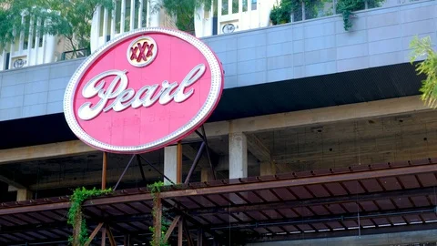 Pearl Brewery logo 스톡 동영상 122176823