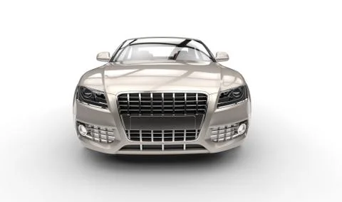 Pearl Car Front Stock Illustration