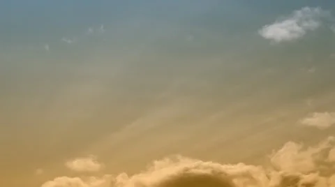 Pearl clouds t1219B Stock Footage 1848446