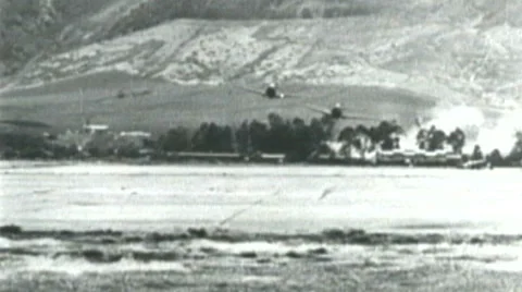 Pearl Harbor Attack 1941 part 5 Video stock 33255367