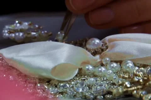 Pearl jewelry Video stock 10609883