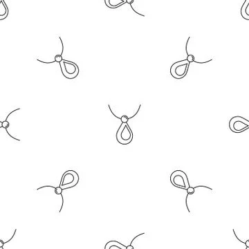 Pearl medallion pattern seamless vector 스톡 일러스트