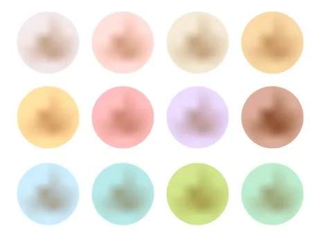 Pearl set isolated on white background. Vector illustration. Illustrazione stock